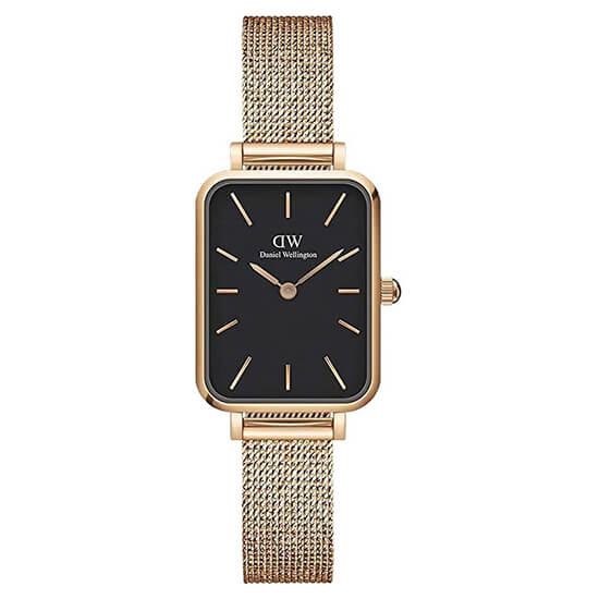 Daniel wellington ladies shop watch black strap