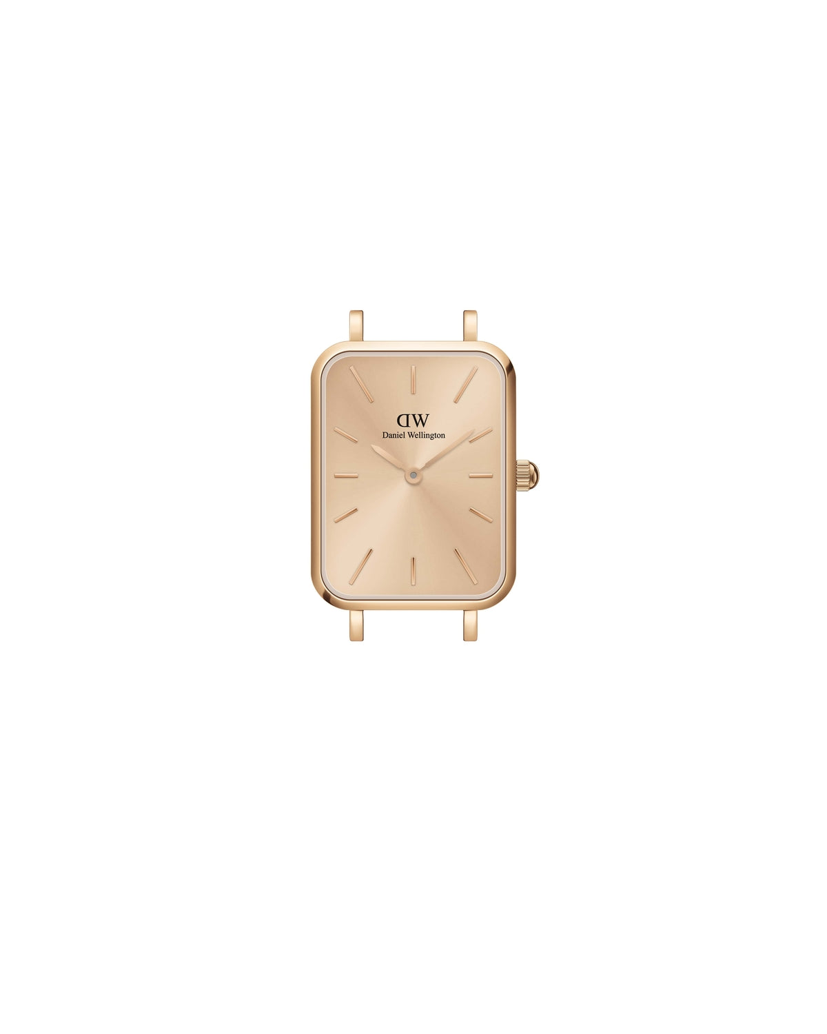 Daniel Wellington Quadro Rose Gold Dial Square Case Quartz Women