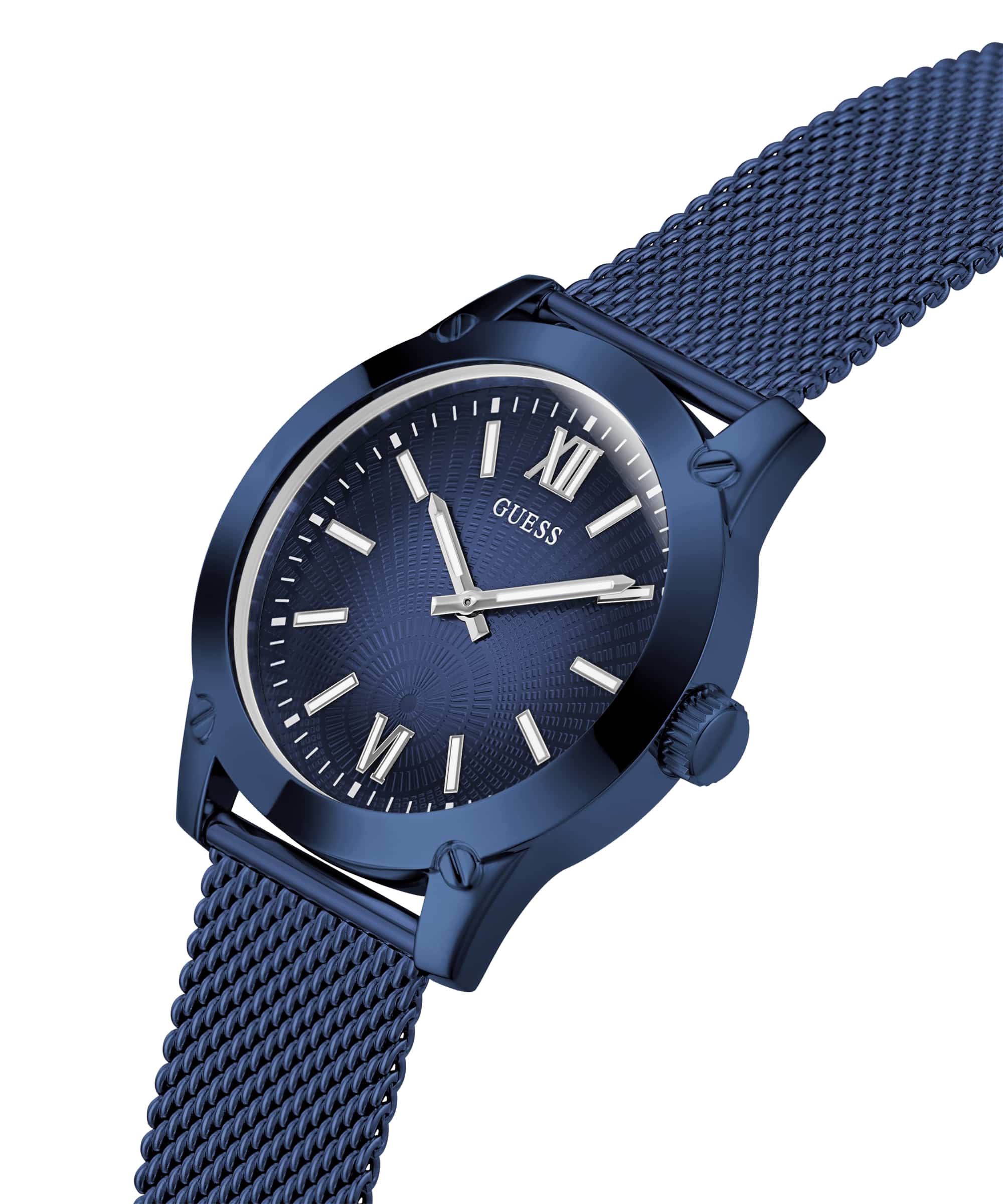 GUESS Mens Blue Navy Multi-function Watch - GW0499G1 | GUESS Watches US