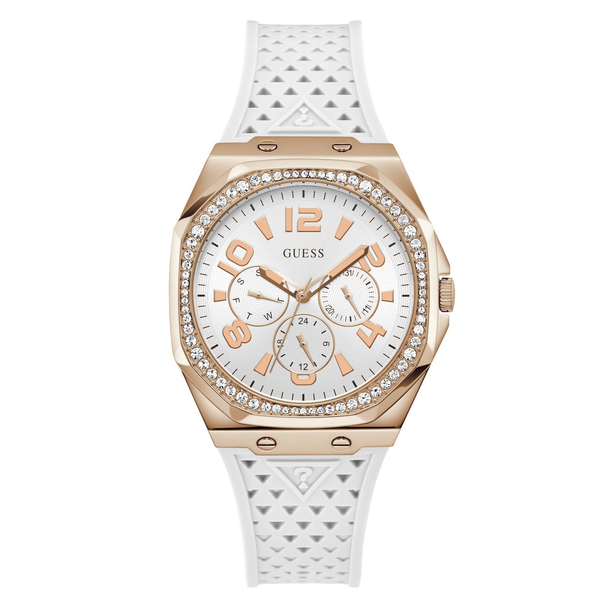 Guess Zest Women Octogonal Dial Quartz Analog Watch