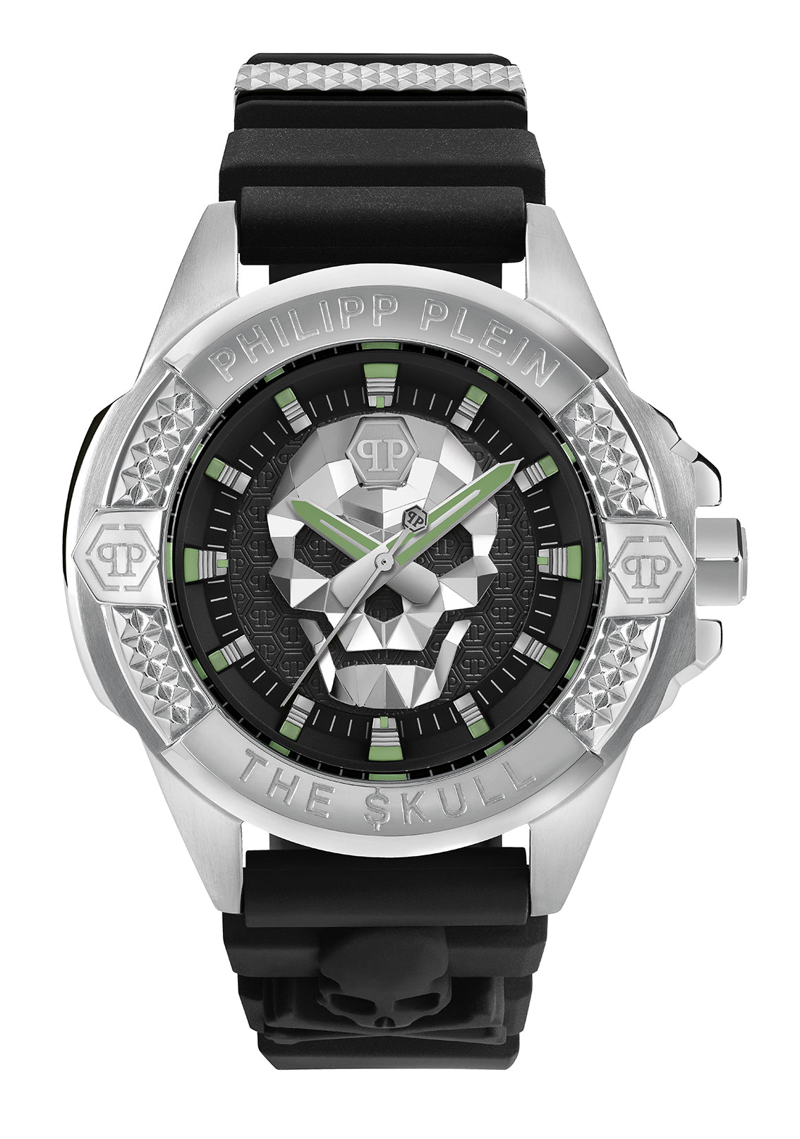 Philipp Plein The $Kull Men Black Dial Quartz Watch