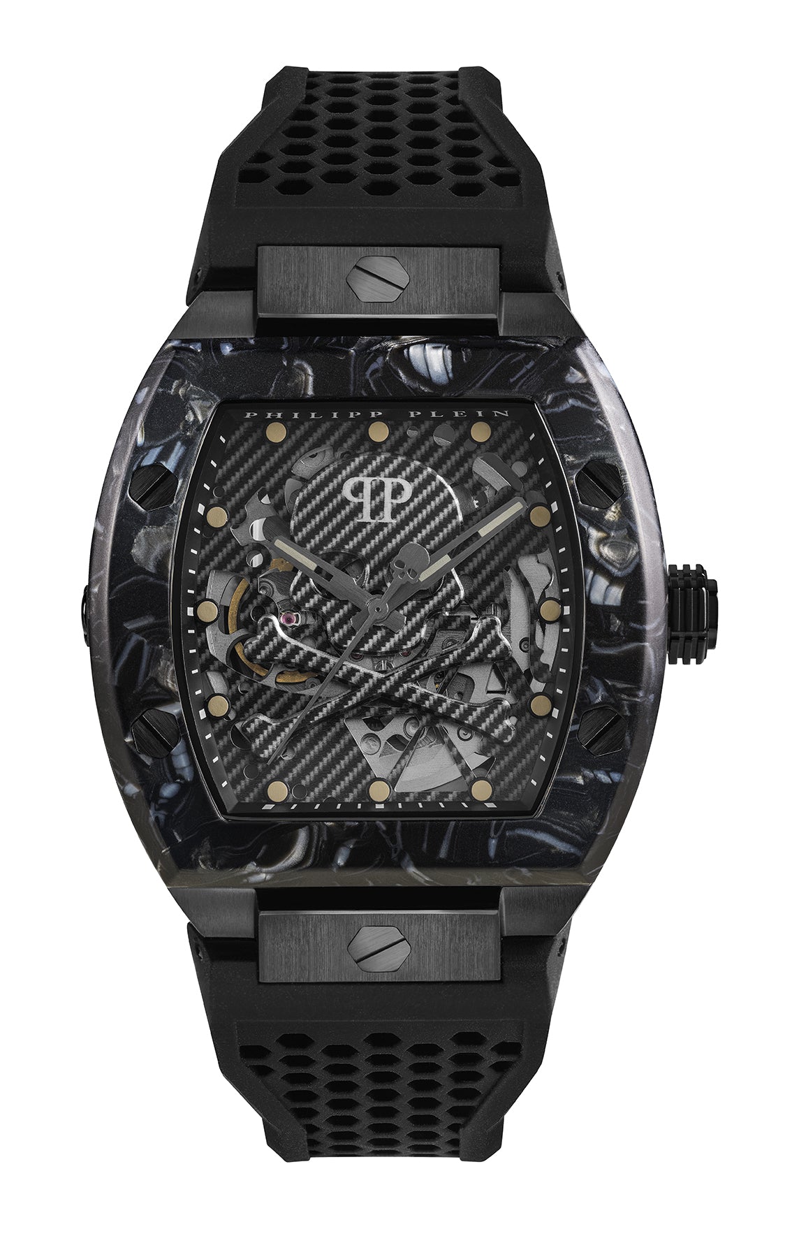 Philipp Plein The $Keleton Men Black Dial Automatic Watch