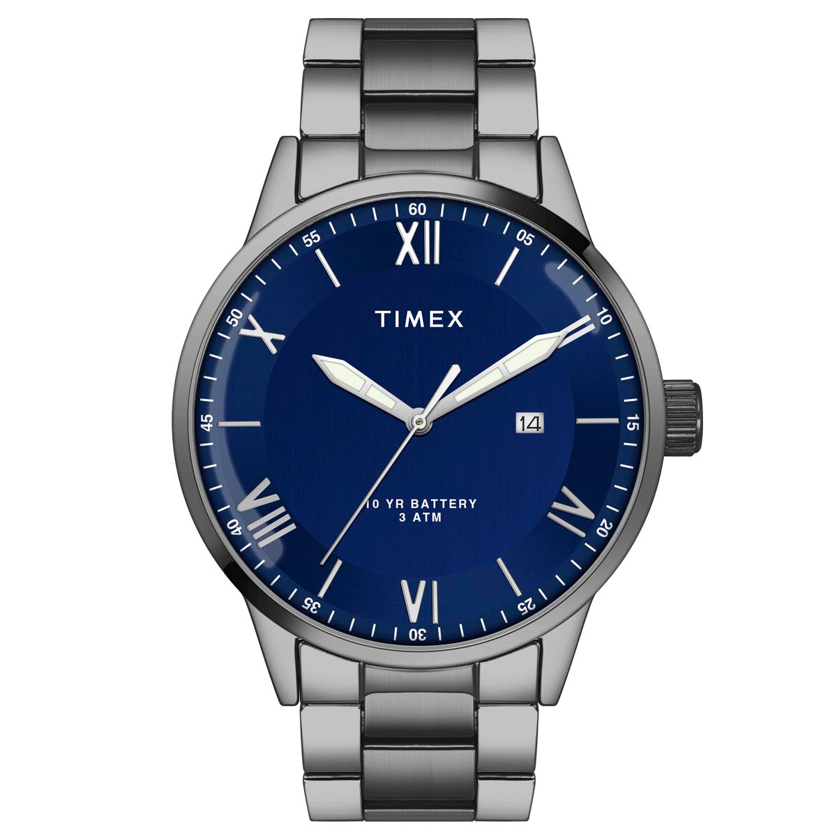 Men's Timex Quartz 30m WR Analog 40mm Dial Causal Round Watch best (E189)