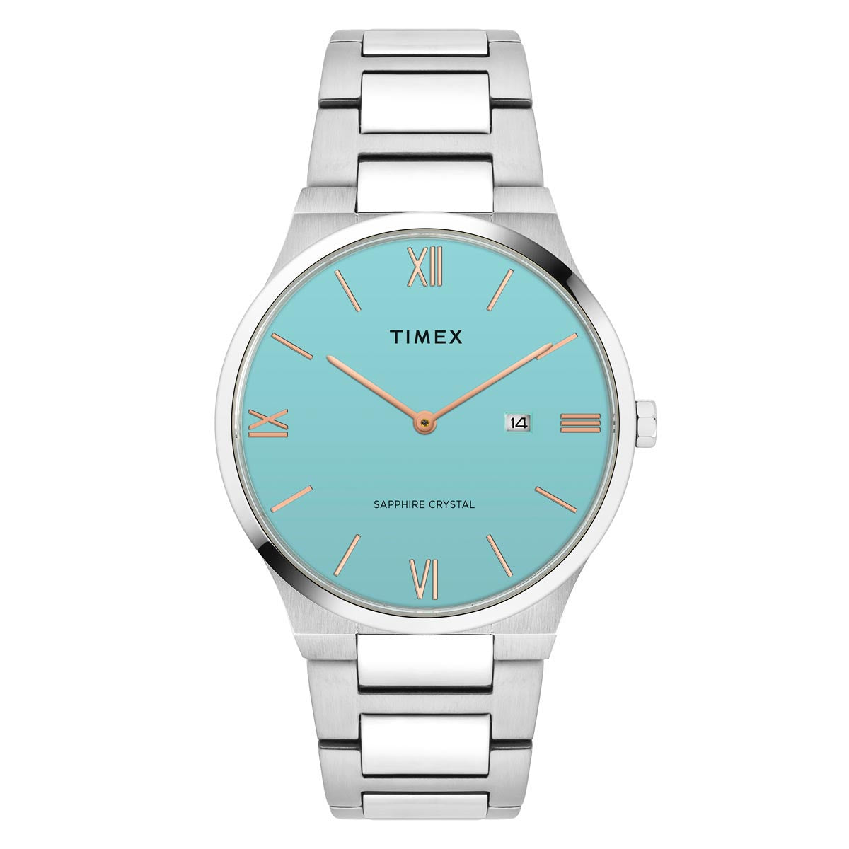 Timex Men Blue Round Dial Analog Watch