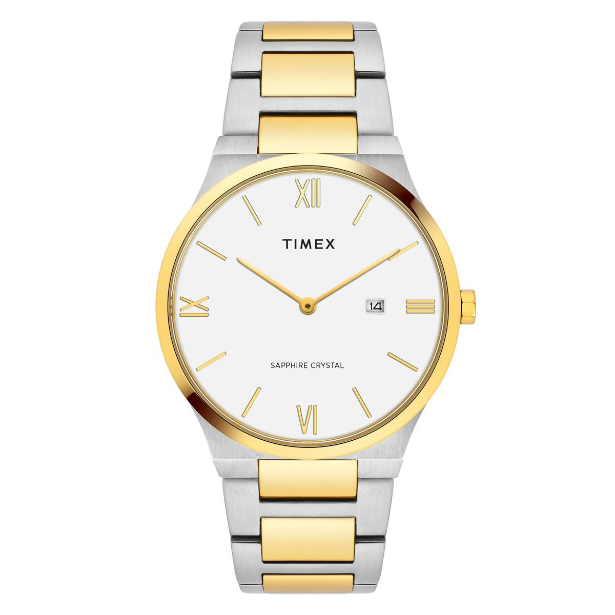 Timex Men White Round Dial Analog Watch