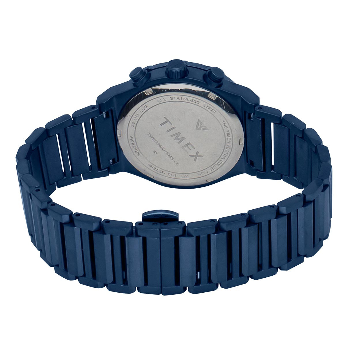 Timex Men Blue Round Dial Analog Watch