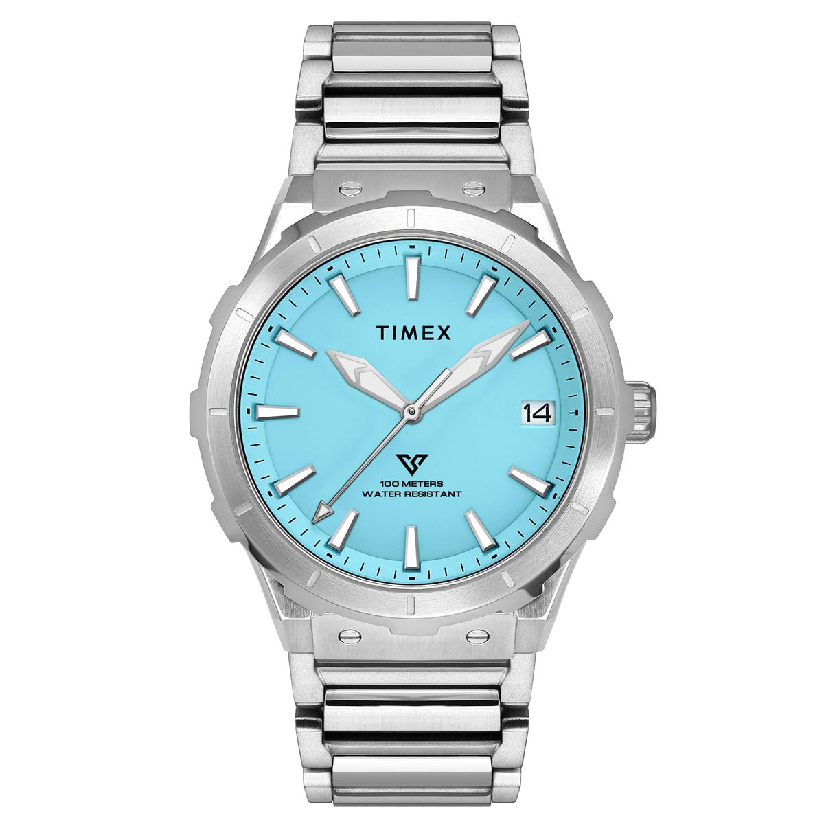 Timex Men Blue Round Dial Analog Watch