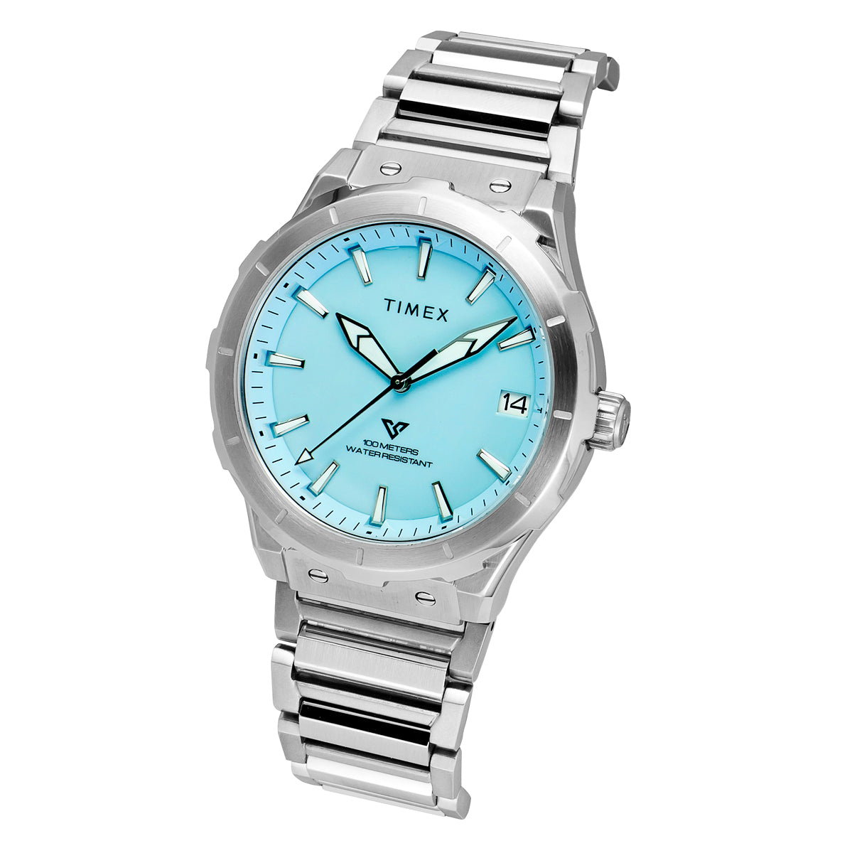 Timex Men Blue Round Dial Analog Watch