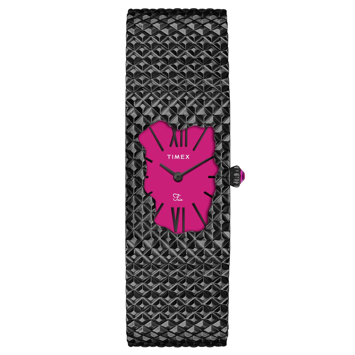 TIMEX Fria Women Magenta Rectangle Dial Analog Watch