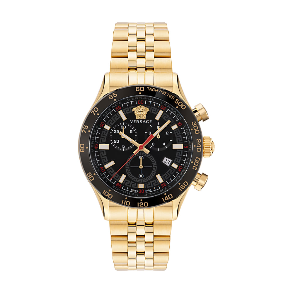 Versace Watches DV ONE CERAMIC AUTOMATIC WITH DIAMONDS AND RUBIES UNISEX -  Watch - black - Zalando.co.uk