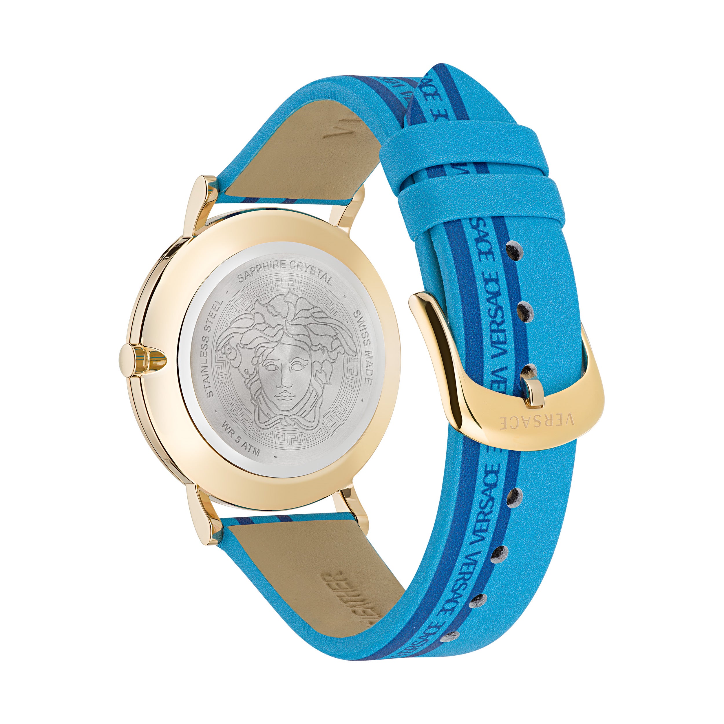 Versace Women Blue Dial Quartz Watch