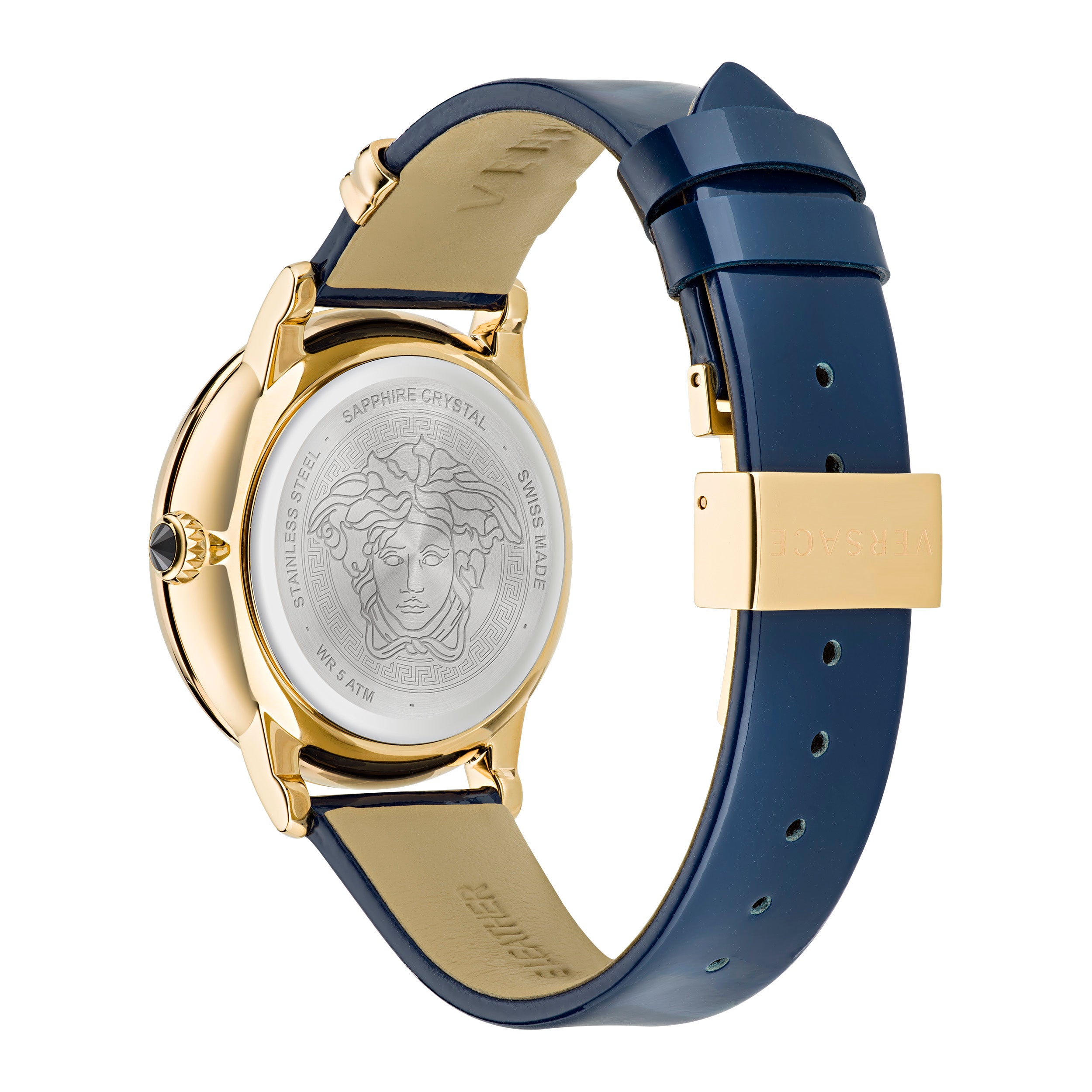 Versace Women Blue Dial Quartz Watch