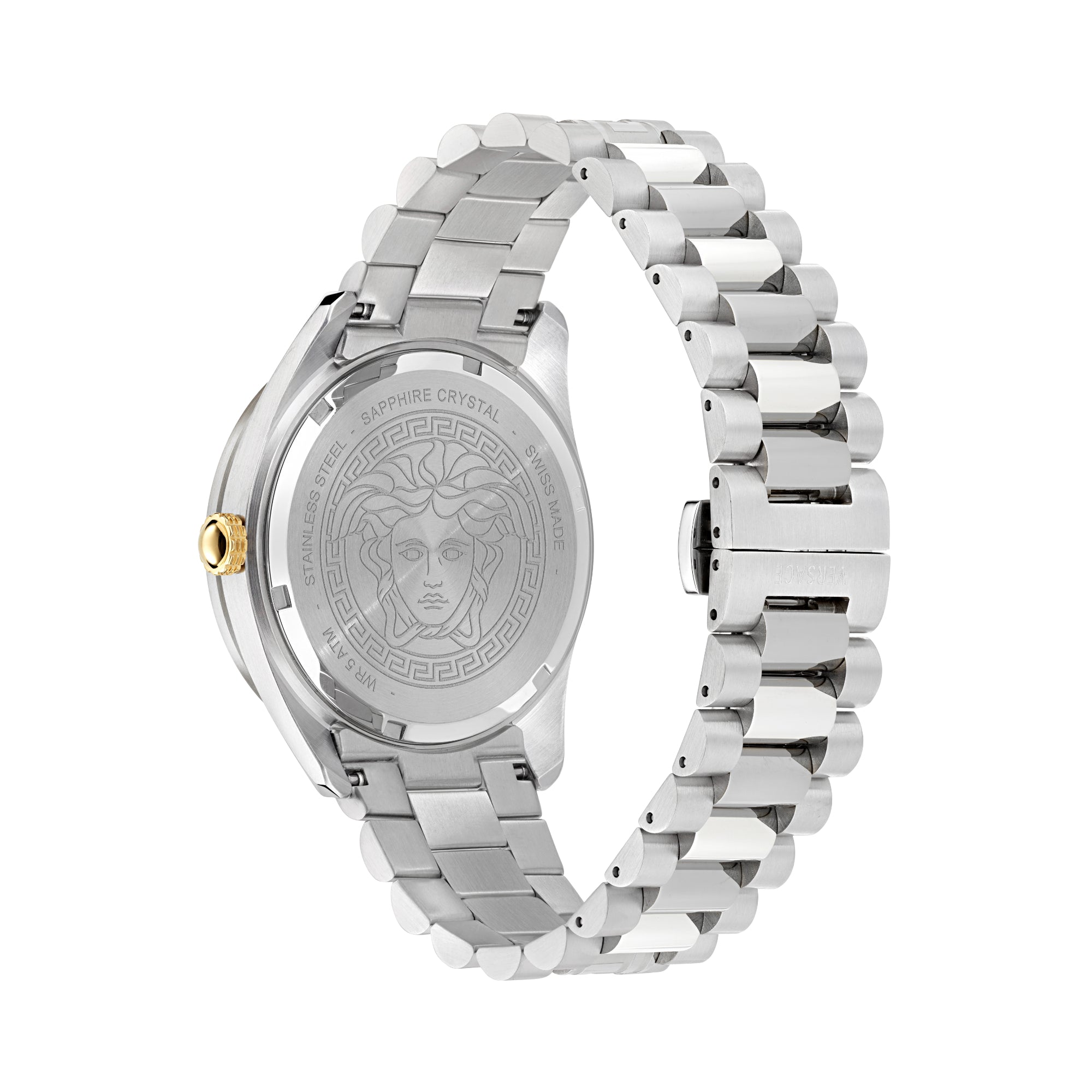 Versace Men Blue Dial Quartz Watch