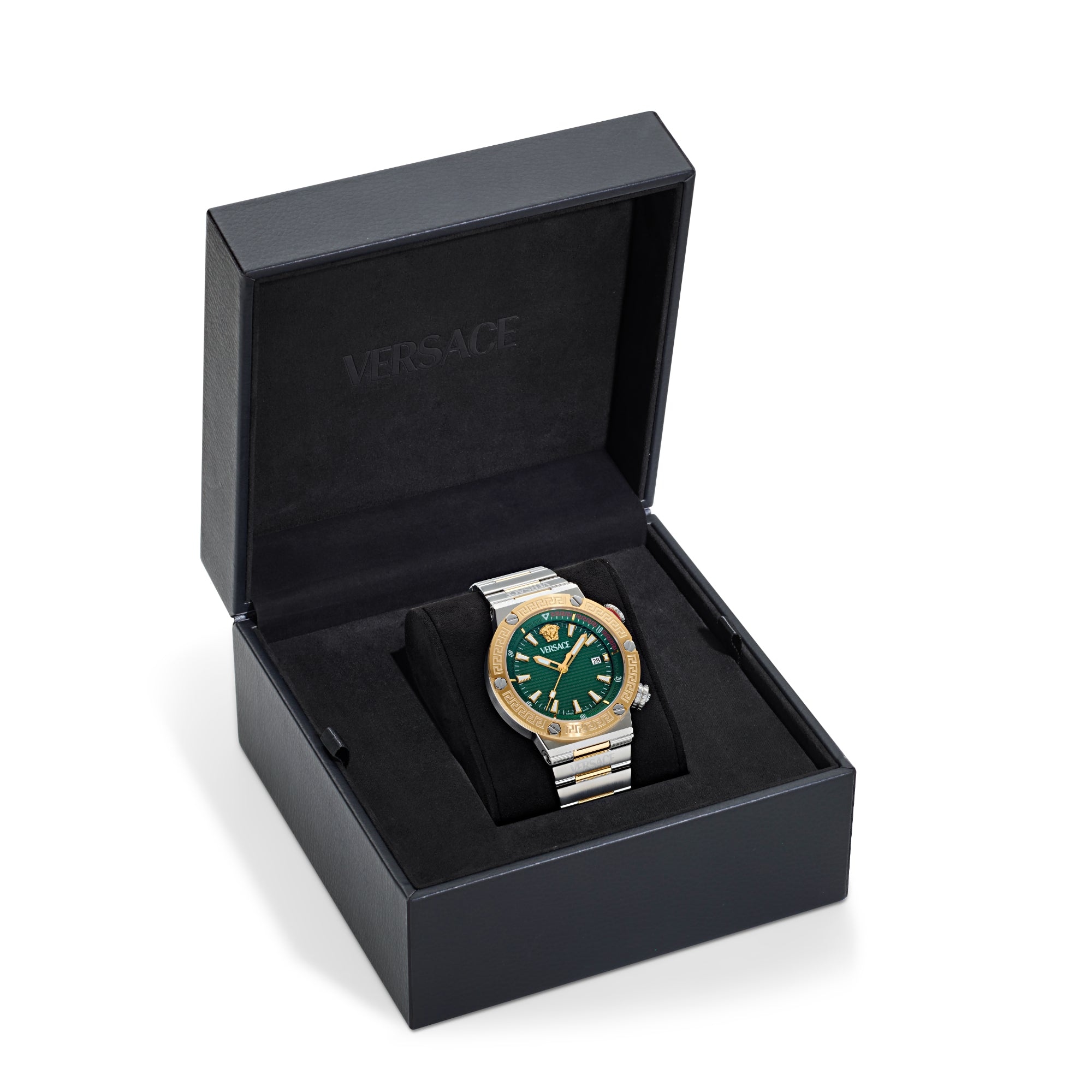 Versace Men Green Dial Quartz Watch