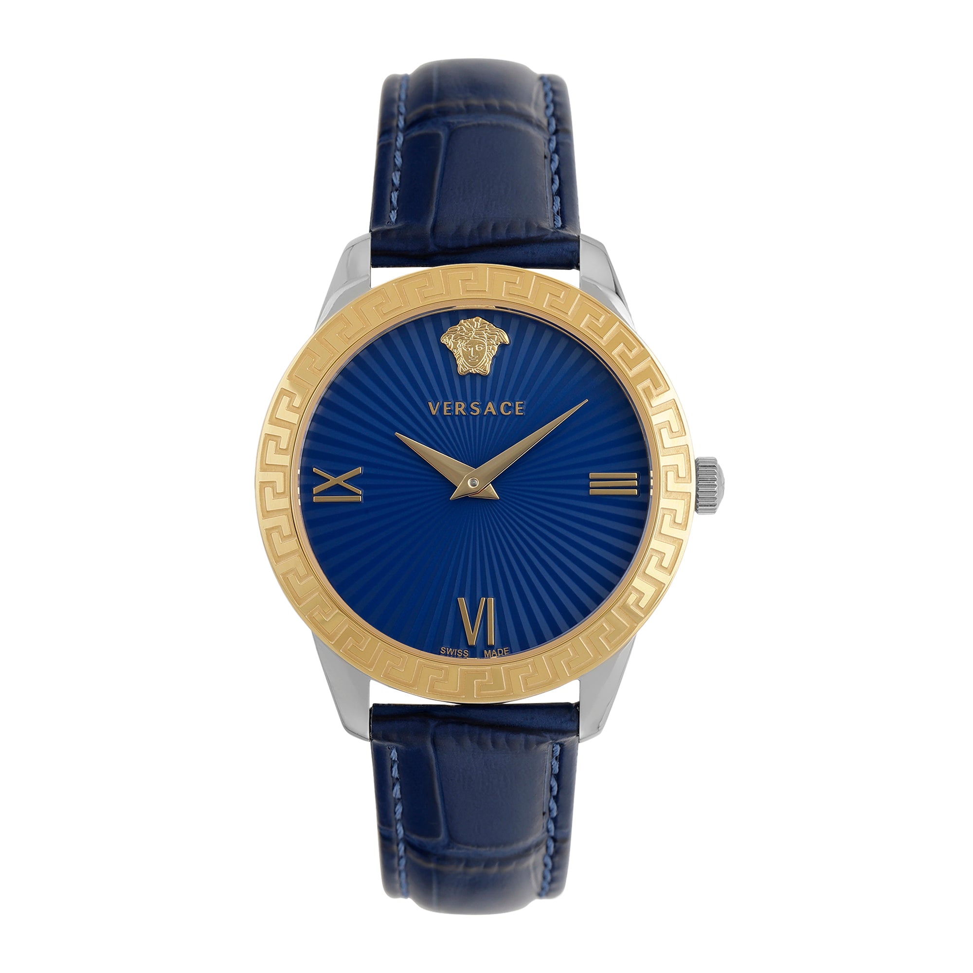 Versace Blue Dial Quartz Analog Women Watch - VEVC00219 At JUST WATCHES