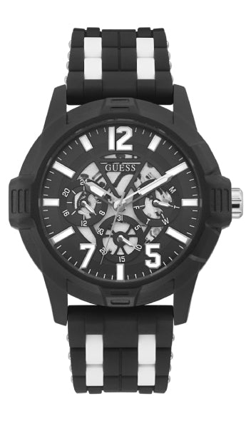 Guess Striker Black Dial Men Watch